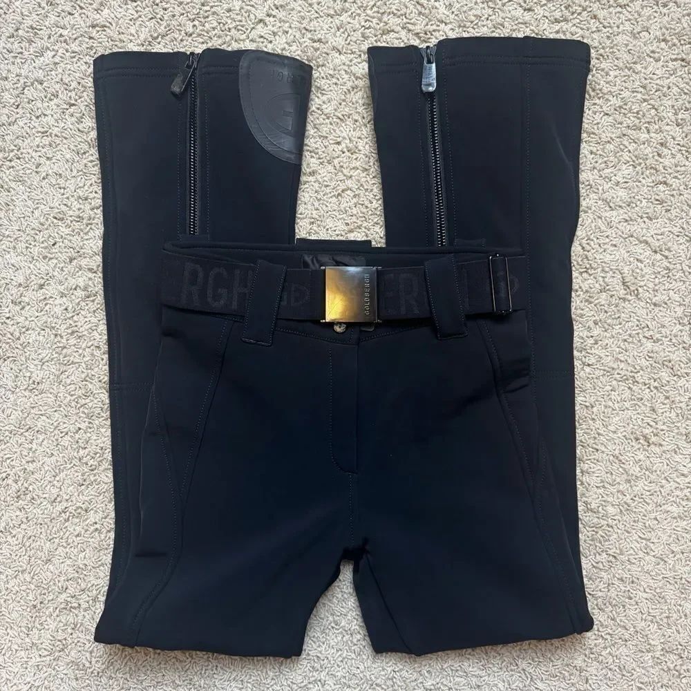 Goldbergh Pippa Ski Pants Waterproof Black NWOT US 6 New